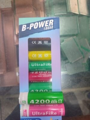 3.7v rechargable 18650 4200 mah lithium ion battery Price in Pakistan