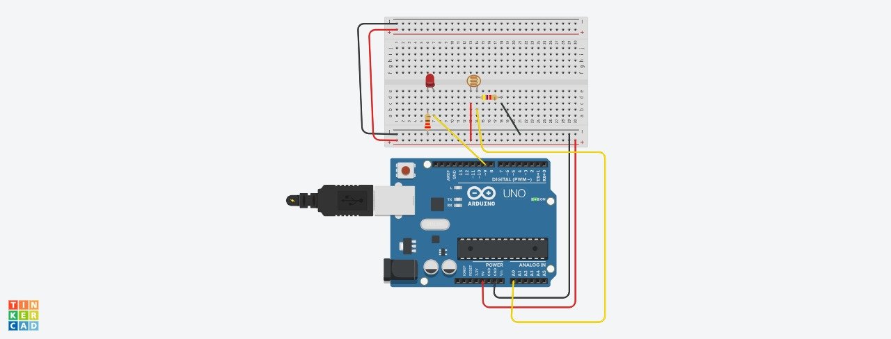 Arduino LDR Night Light Kit