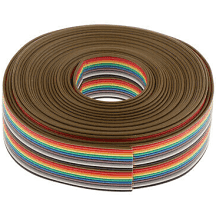 20 Wires Rainbow Color Flat Ribbon Cable1 feet Price In Pakistan