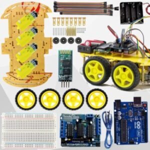 4WD Arduino Smart Robotic Car Kit Un-Assembled) Price in Pakistan