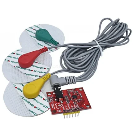 ECG Module AD8232 Heart ECG Monitoring Sensor Module Kit for Arduino Price in Pakistan