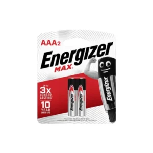 Energizer 1.5v AAA Alkaline Battery PAIR Price in Pakistan