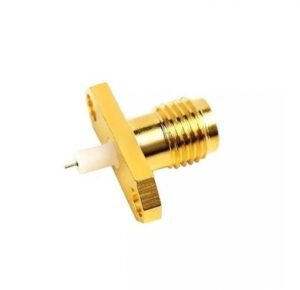 Sma Female Straight 2 Hole Panel Mount Connector With 5mm Teflon in Pakistan