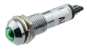 8mm LED Panel Indicator Metal Light 12v – Green Price in Pakistan