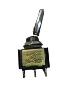 Kn3-212 250VAC 3A Three Position Six Pin Toggle Rocker Switch Power Button Switch
