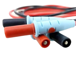 4mm Banana Plug Test Leads – Red Insulated High-Quality Wires