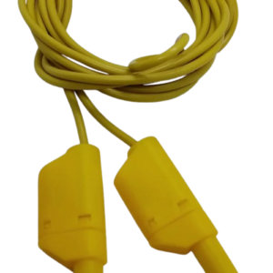 4mm Yellow Banana Plug Test Leads – Premium Flexible Wires