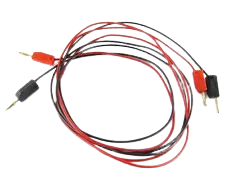 2mm Banana Plug Cables Red and Black 1Feet Price in Pakistan