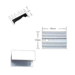 Silver Aluminium To 220 Heat Sink Price in Pakistan