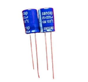 220uF 25V Electrolytic Capacitor Technical Data