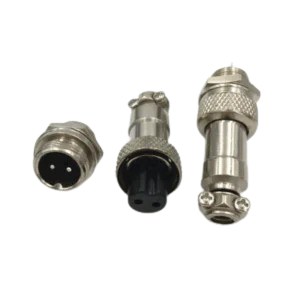 3-Pin 16mm Panel Mount Cannon Aviation Connector (Male/Female) Price in Pakistan