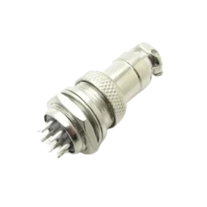 Aviation Connector 6-Pin 16mm Panel Mount (Male/Female) Price in Pakistan