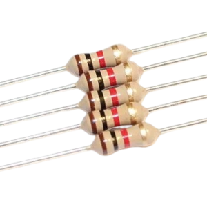 100K ohm Through Hole Resistor  1/4W