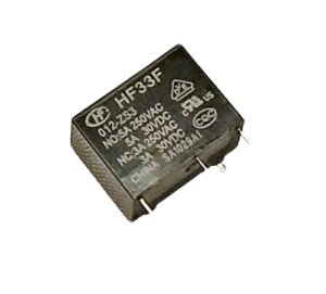 HF33F 012-ZS3 HF33F-012-ZS3 Relay – 12V – 5 Pin – 5A – New