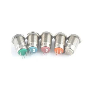 12mm Metal Switch 24V 12V Metal Switch- Green Light ON/OFF price in Pakistan