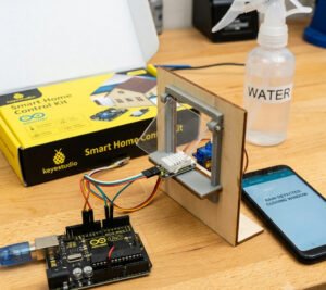 Rain-Sensing Automatic Window Control System – Arduino Uno Compatible Kit