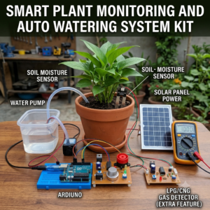 Smart Plant Monitoring and Auto Watering System Kit Price in Pakistan | AmpFlick