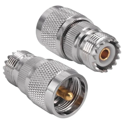 PL-259 UHF Male Plug to PL259 UHF Female Jack Straight RF Adapter Connector Price in Pakistan