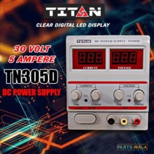 Titan TN 305D 220V DC Power Supply 30V 5A Adjustable Ampere Voltage Supply Price in Pakistan