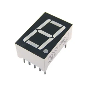 1-Digit 7-Segment Common Cathode LED Display (RED)