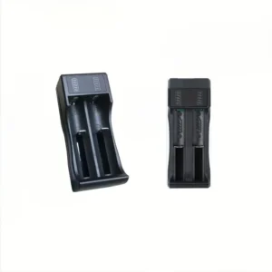 2-Slot Type-C Lithium Battery Charger (16340/14500/18650 Cells)