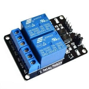 5V 2-Channel Arduino Relay Module Board