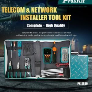 PK-2629 Pro’skit Telecom & Network Installer tool kit