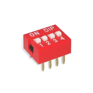 4-Way DIP Switch SPST Slide Switch (2.54mm)