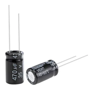 470μF 35V Electrolytic Polarized Capacitor
