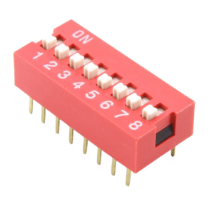 8-Way DIP Switch SPST Slide Switch (2.54mm)
