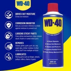 WD-40 Spray Bottle 200 ml Original