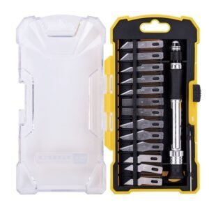 15 piece precision engraving knife