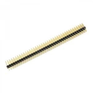 40 Pin Male Header Strip 2.54mm Pitch