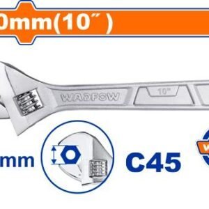 WAW1110 Adjustable wrench 10″ 250mm