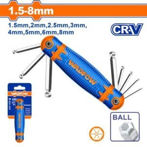 WHK2281 Ball point hex key set