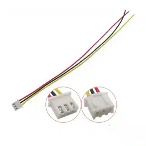 10cm JST Female Connector Cable 2.54mm Pitch (3-Pin)