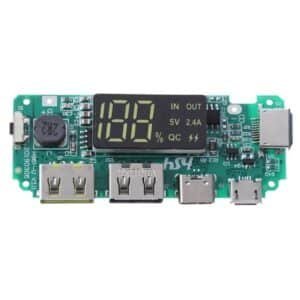 Power Bank Module for 18650 Cells Battery