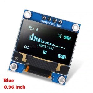 0.96 Inch 128×64 IIC I2C OLED Blue Display Module