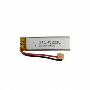 330mAh 3.7V 1S Rechargeable Lithium-ion Battery li ion Lithium li-ion Battery
