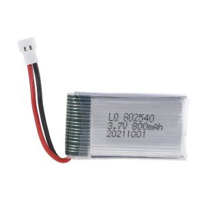 800mAh 3.7V 1S Rechargeable lithium-ion battery li ion Lithium Polymer li-ion Lipo battery