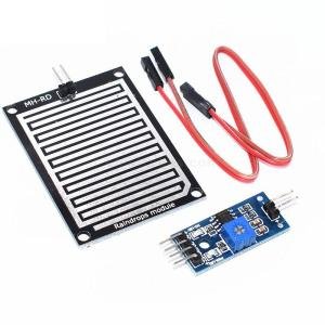 Rain Drop Moisture Detection Sensor Module for Arduino