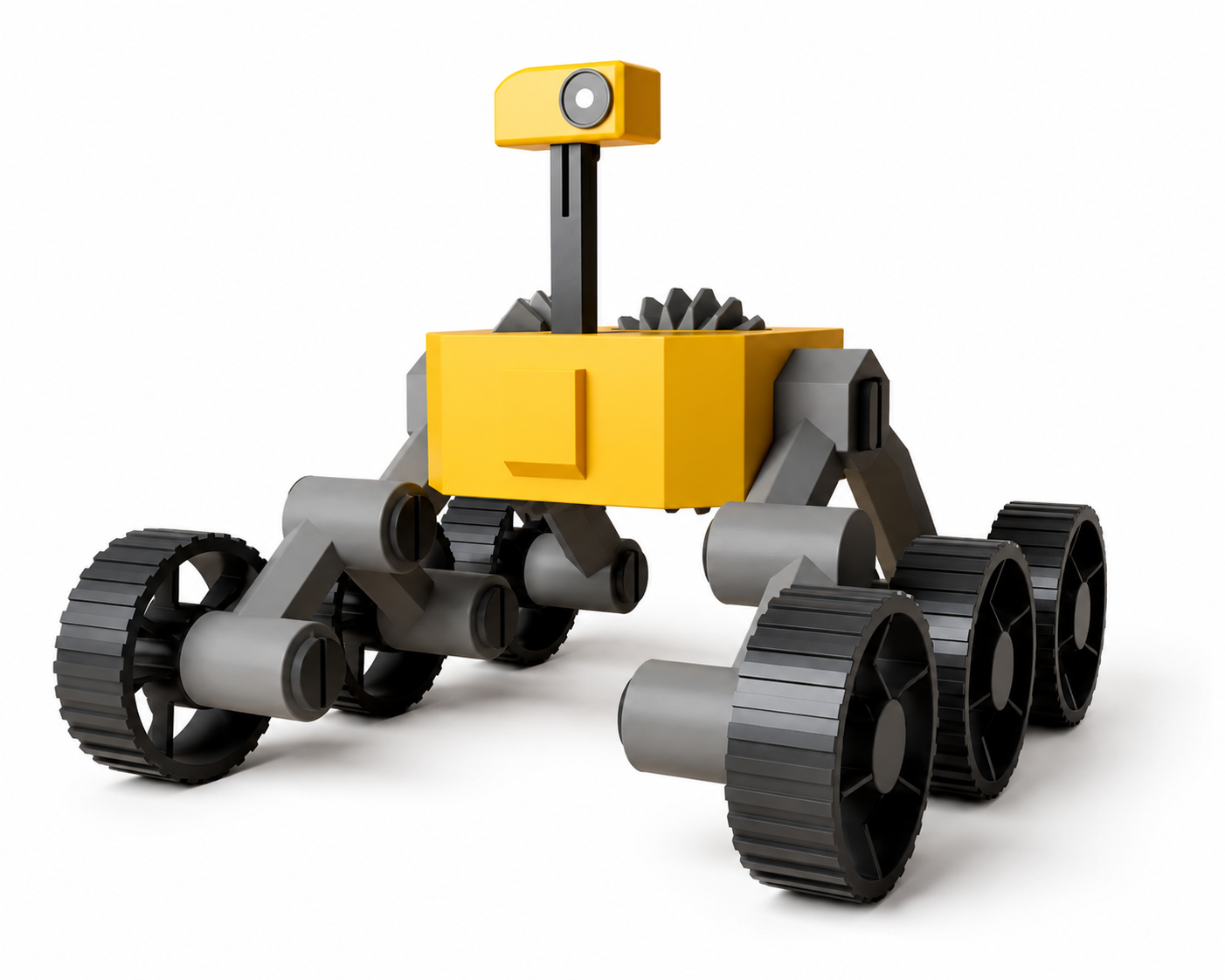 Mini Mars Rover full working model for STEM robotics and space exploration projects