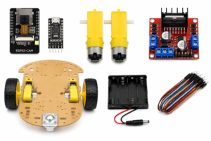 ESP32-CAM Surveillance Car