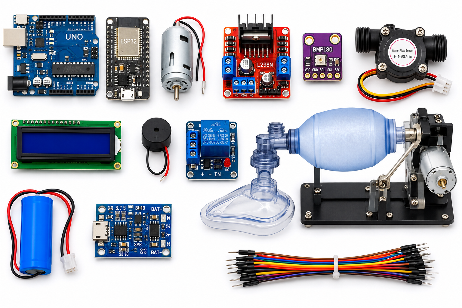 Smart Airflow System with portable design for adjustable ventilation and airflow control