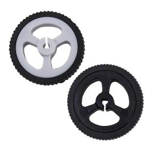 D Hole Rubber Wheel Suitable for N20 Motor D Axis Tire Car Robot DIY Toys Parts