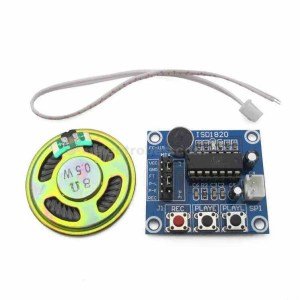 ISD1820 Voice Recording & Playback Module Sound Sensor