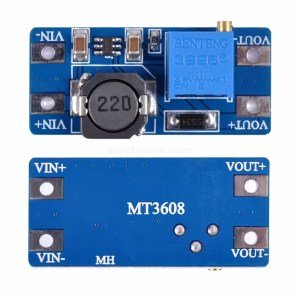 MT3608 DC-DC 2A Adjustable Boost Power Supply Converter
