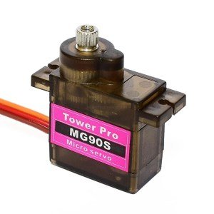 Tower Pro MG90S Metal Gear PWM Controlled Micro Servo Motor 180 Degree Rotation
