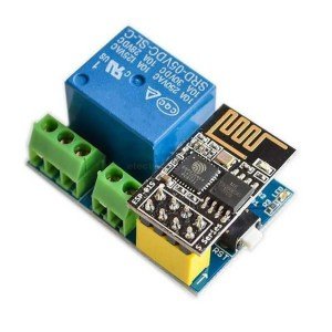 Single Channel ESP8266 ESP-01S WiFi Controlled Relay Module
